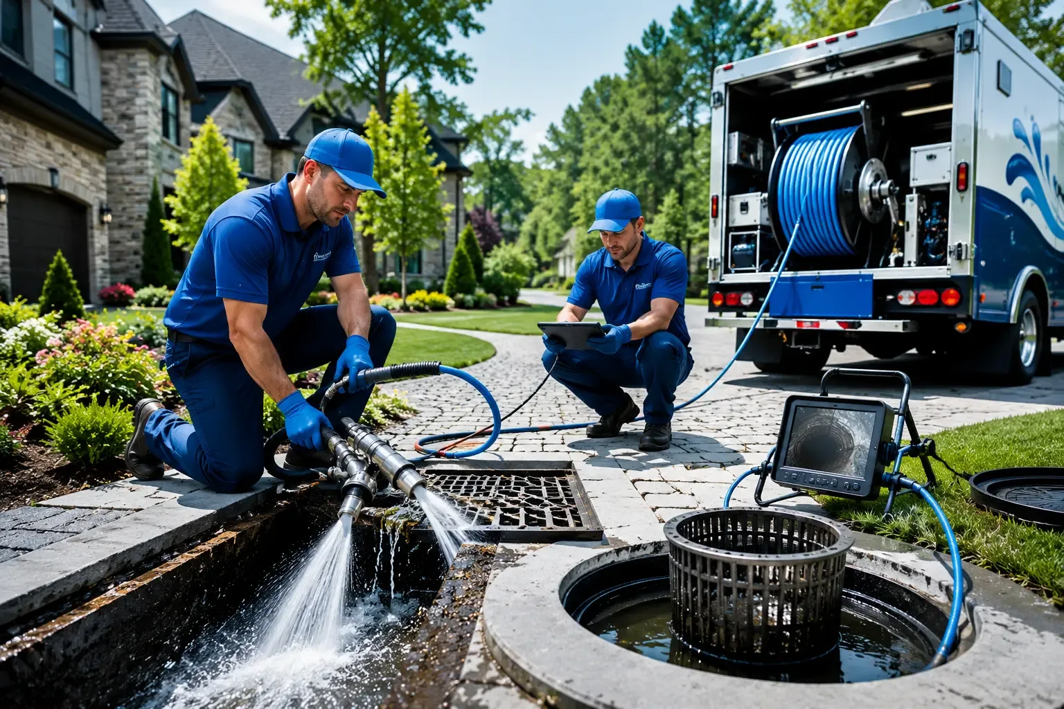 Local outdoor drain cleaning professionals in Portage, OH